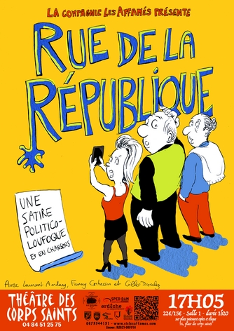 RDRAvignon Rue de la République Cie Des Affames